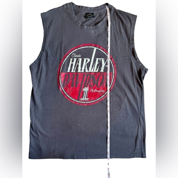 Harley Davidson Freedom on the Open Road Sleeveless T-Shirt Mens Size XL - Picture 4 of 6